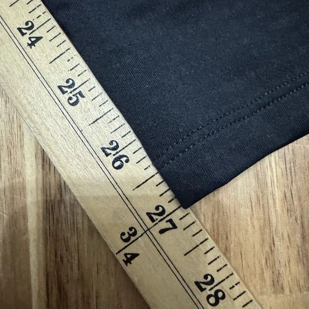Nike Running Pants Mens M Black Lightweight Ankle Zip Reflective Drawstring